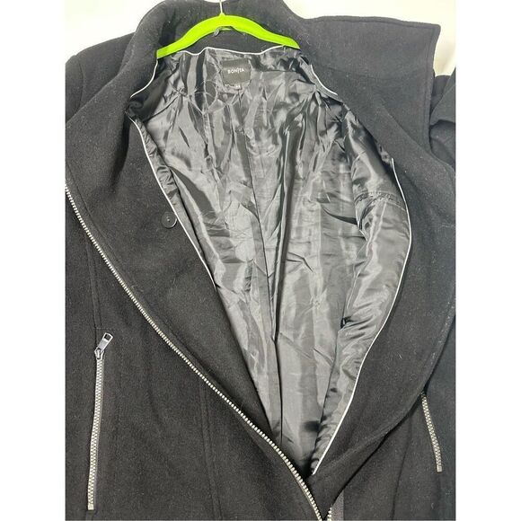 Bonita Women’s Wool Blend Coat Zip Pockets Lined Size 46 EU/ XL US See Notes - Picture 11 of 11